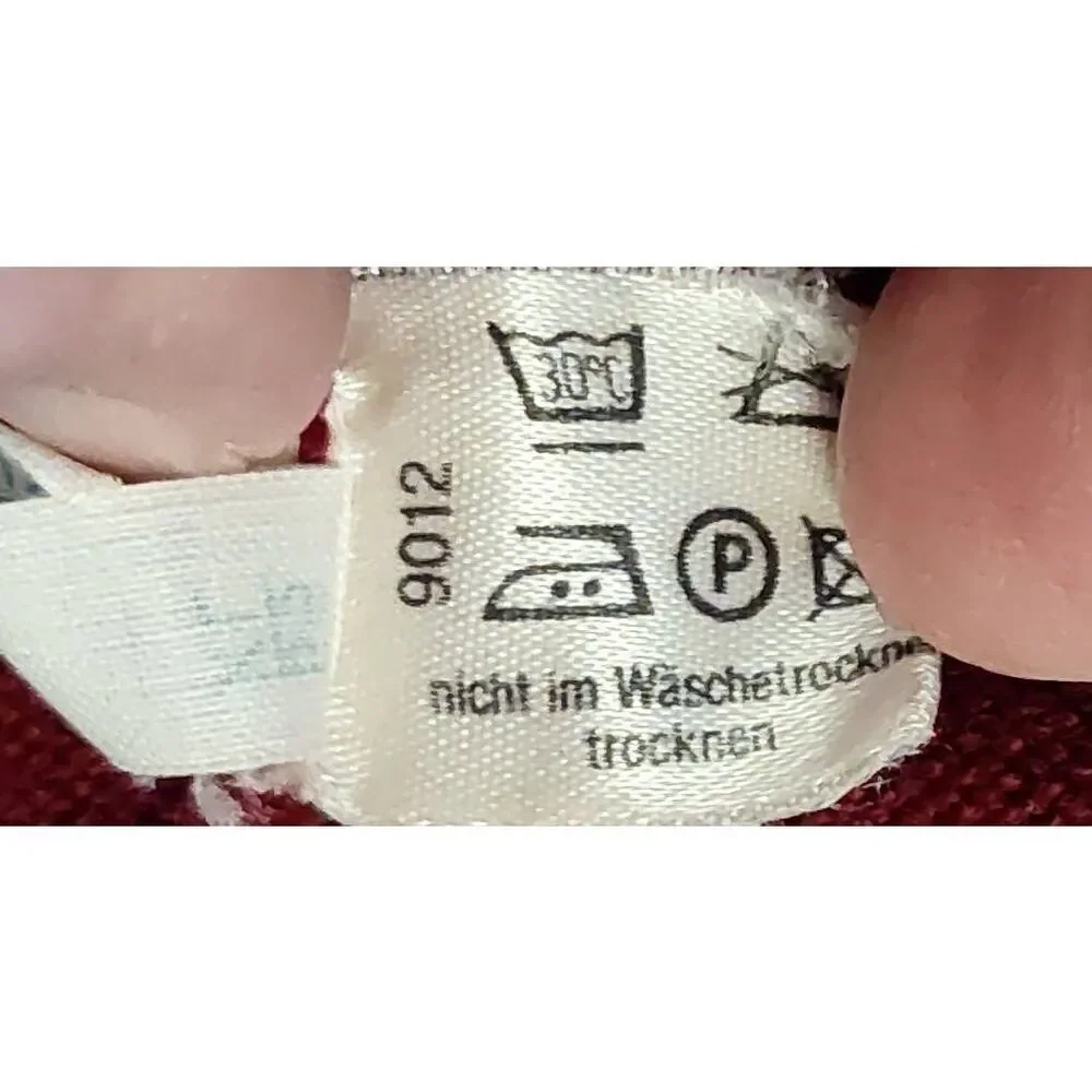VTG XL (56)  Marz Munchen Germany 100% pure new wool Crew Neck Sweater Made West